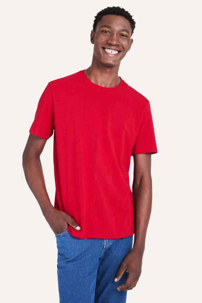 Camiseta Simples Plus Masculina