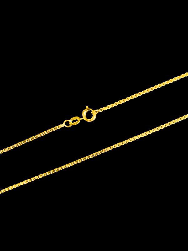 CORRENTE VENEZIANA (1,5MM) — BANHADA A OURO 18K