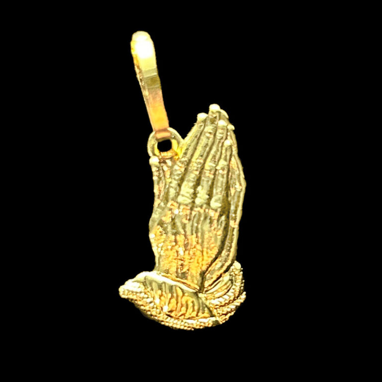 PINGENTE BANHADO A OURO 18K - MÃOS FÉ - Sevet Company