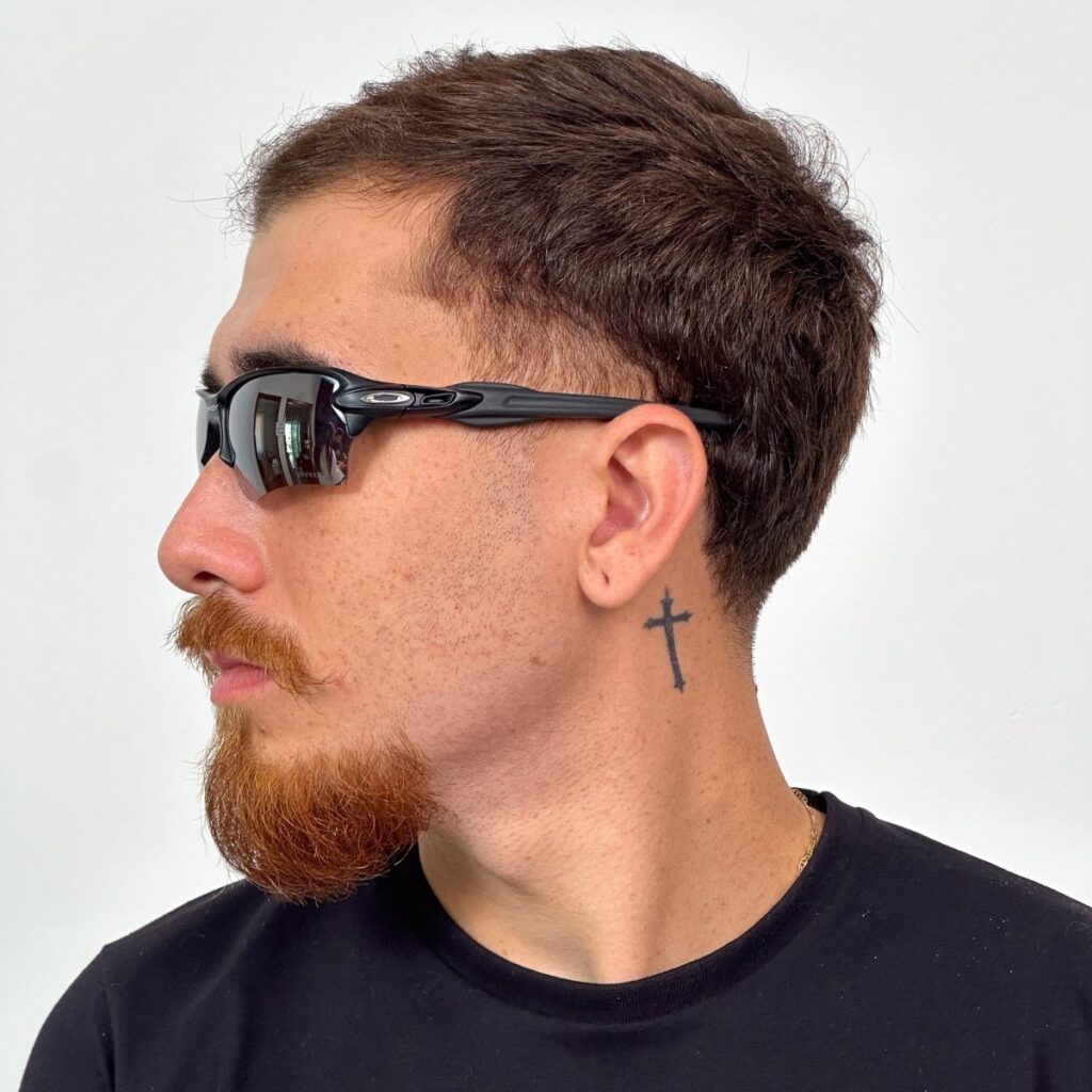 Óculos Flak 2.0 Preto Lente Liquid Metal