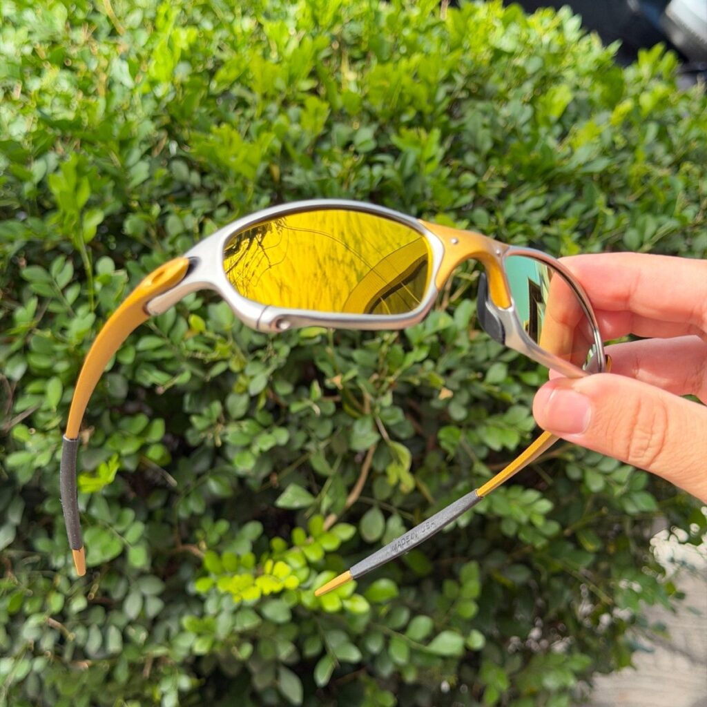 Óculos Juliet 24K Borracha Preta
