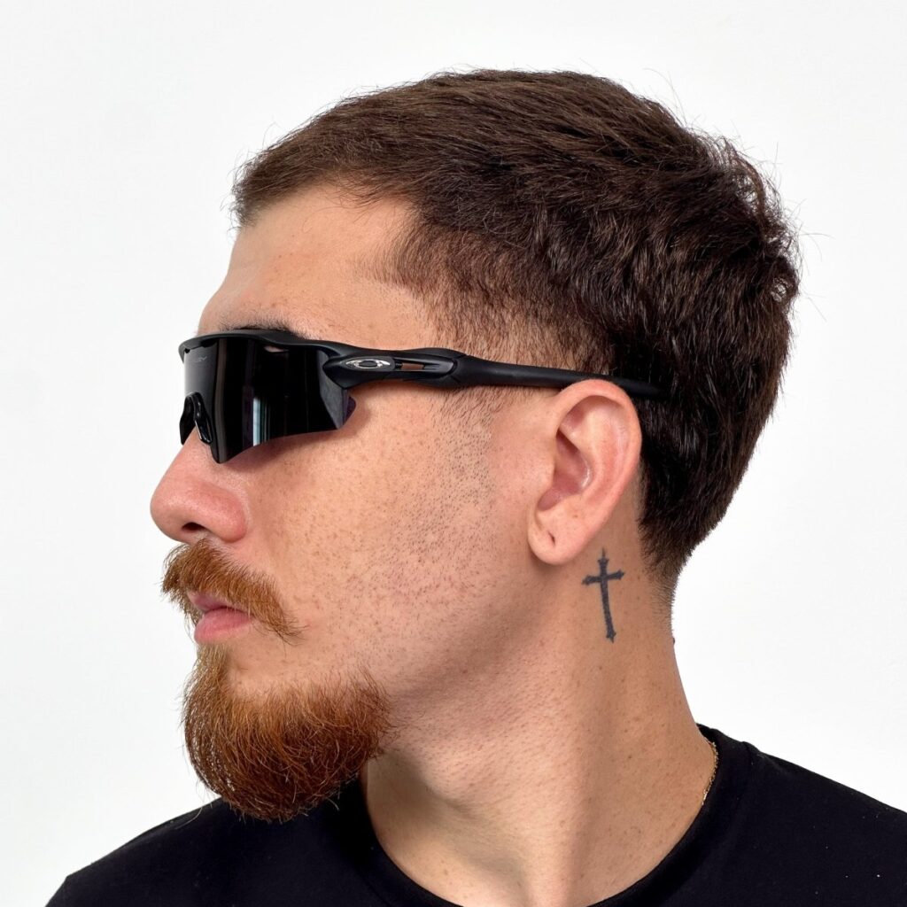 Óculos Radar Preto Lente Tanzanite